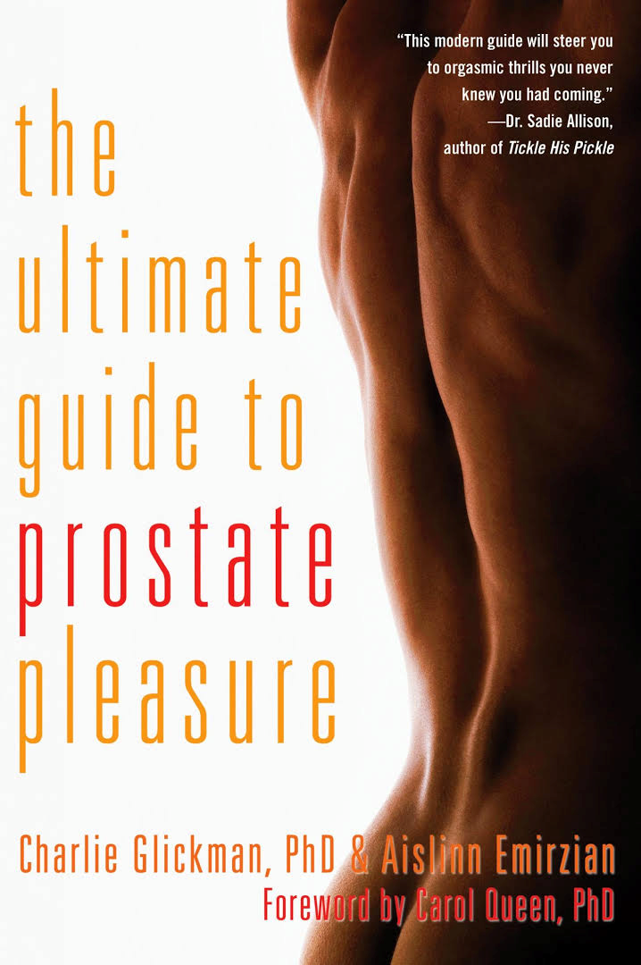 The book cover of ‘The ultimate guide to prostate pleasure’ by Charlie Glickman
